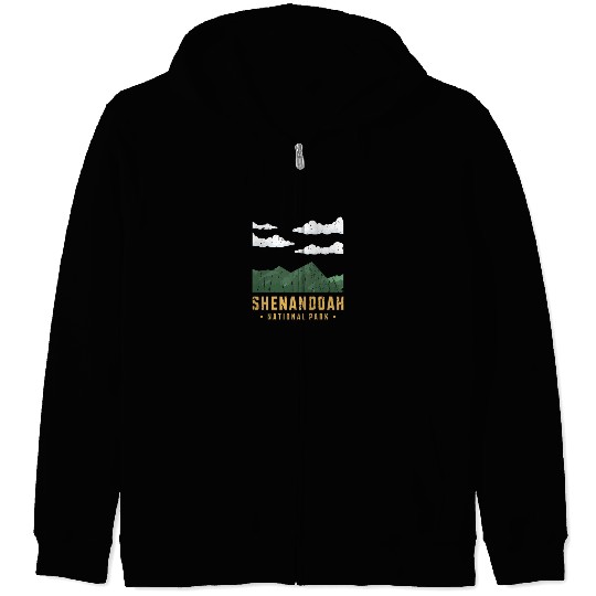 Shenandoah National Park - nature Zip Hoodies