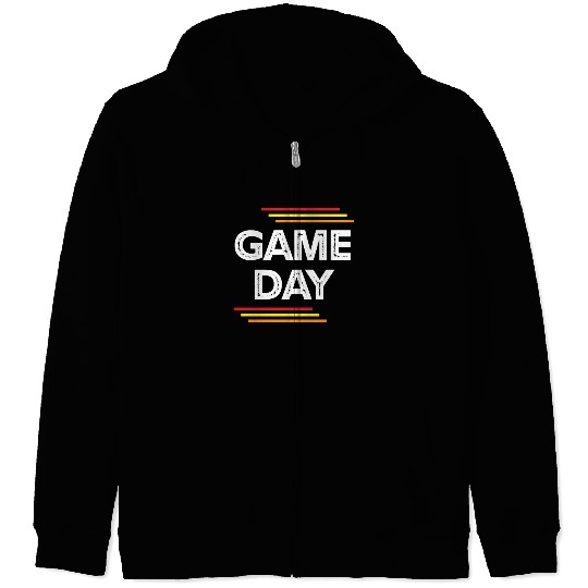 Game Day Funny Gaming Lover Gifts Zip Hoodies