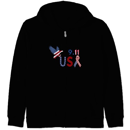 Patriot Day 9.11 Zip Hoodies