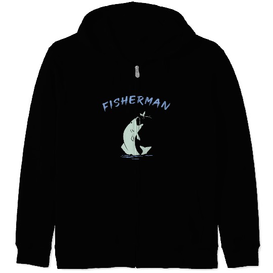 Fishing Dad Zip Hoodies