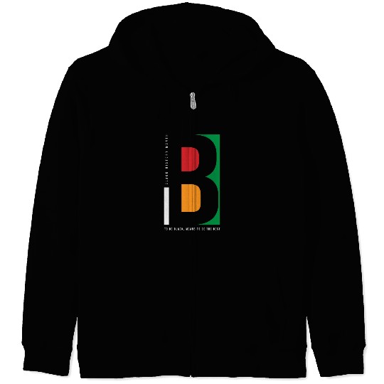Black History Month Quote Zip Hoodies