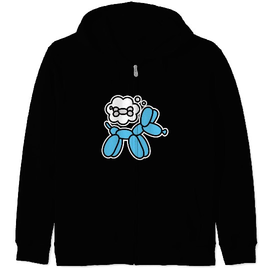 Balloon animal balloon dog balloon artist bone Zip Hoodies