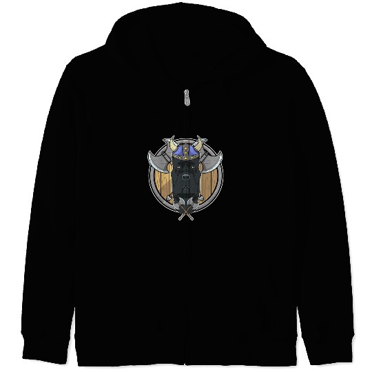 Cane Corso I Valhalla I Viking Zip Hoodies