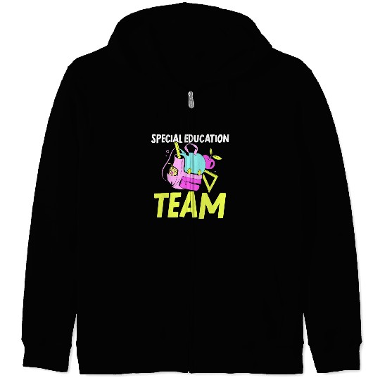 Special Education Team Sped Teacher Awareness Zip Hoodies