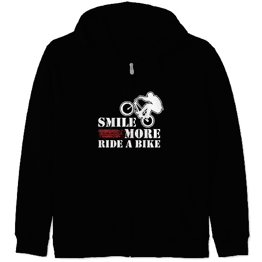 Ride A Bike Zip Hoodies