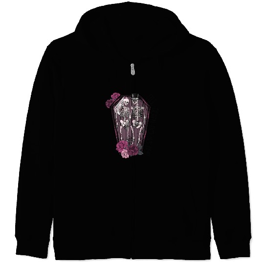 Till death do us part Zip Hoodies