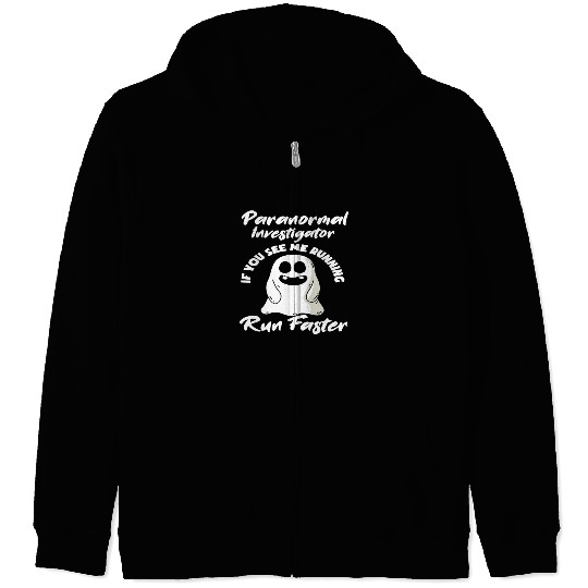 Ghost Hunter Ghost Hunting Ghosts Zip Hoodies