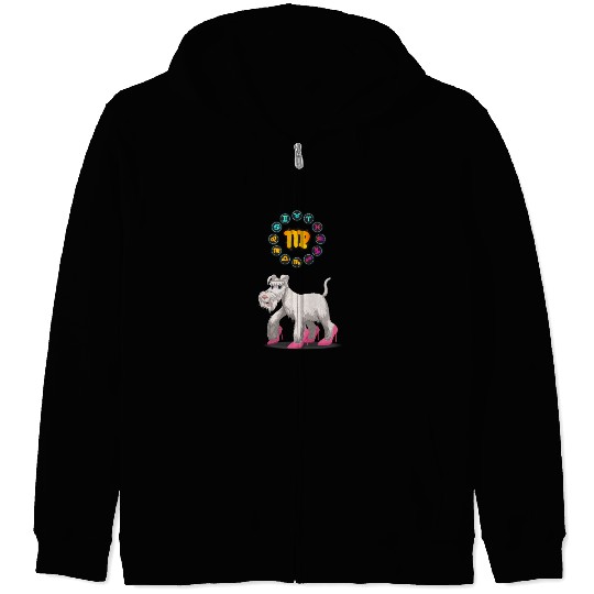 Funny Dog Lover Horoscope Virgo Zodiac Sign Cool Zip Hoodies
