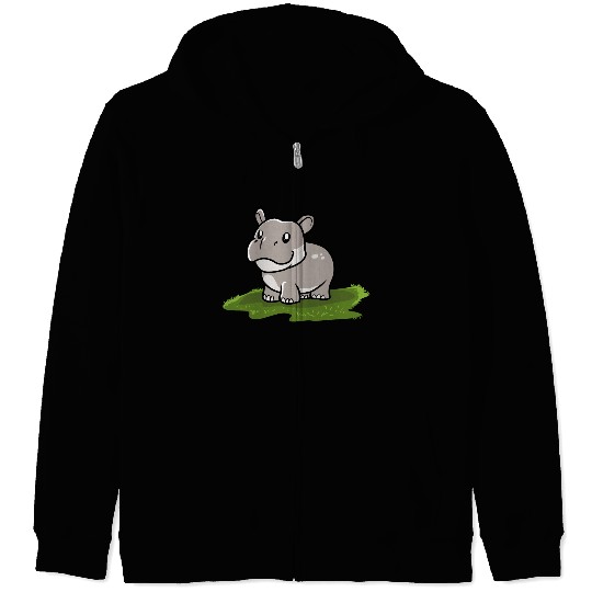Hippo Zip Hoodies