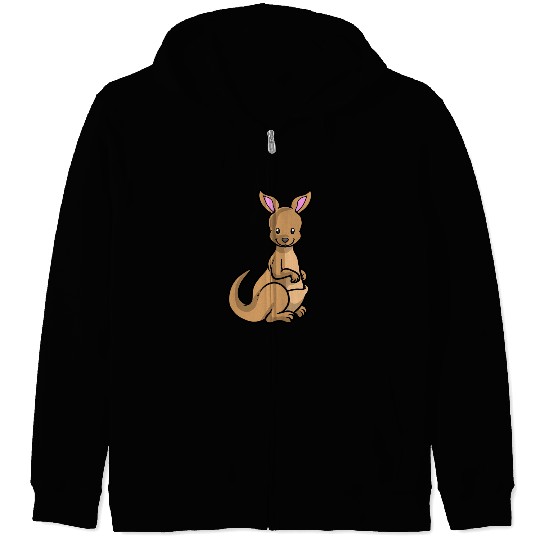 Kangaroo Zip Hoodies