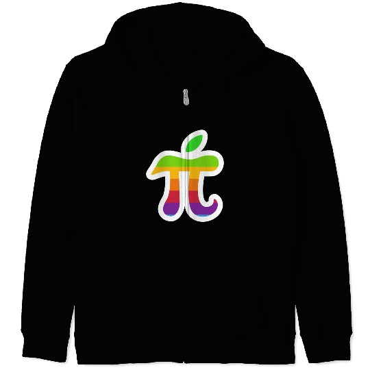 Fruit Engineer Nerd Birthday Gift Pi Day Zip Hoodies Pu