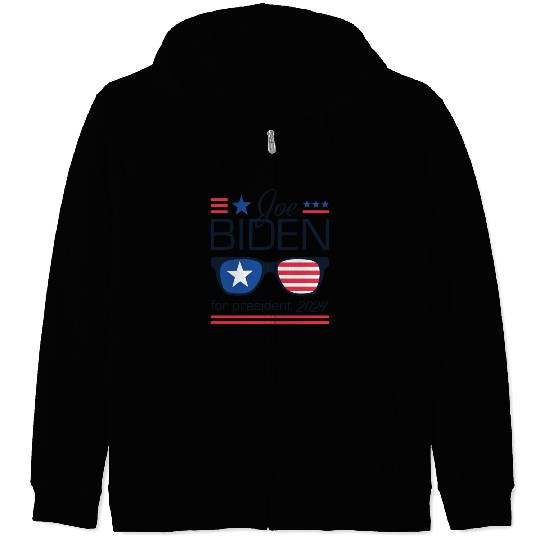 Joe Biden For President 2024 Zip Hoodies