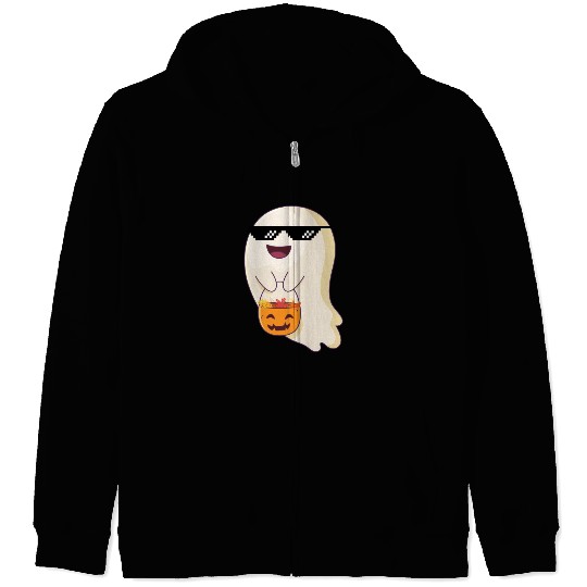 trick or treat thug life Zip Hoodies