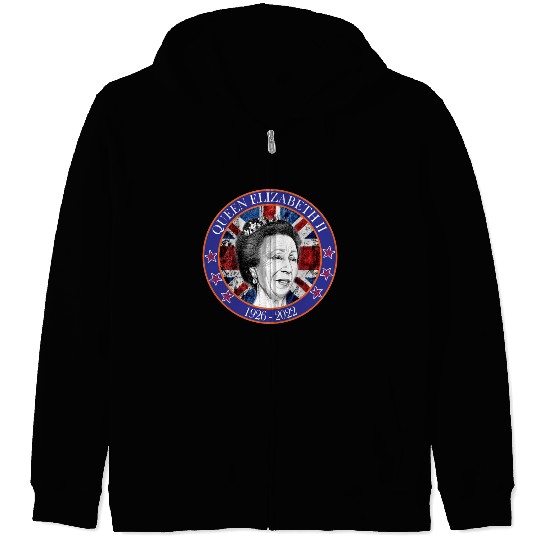 ''queen elizabeth Zip Hoodies rest in peace elizabeth sh