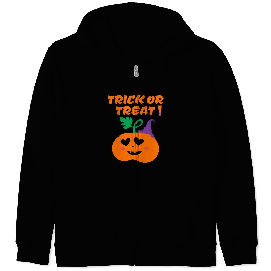 Halloween Scary Evil Pumpkin Funny Pumpkin Head Zip Hoodies
