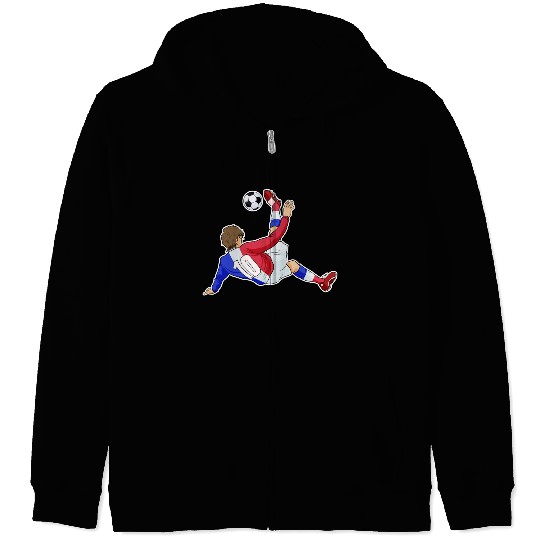 French National Soccer Team I Football France Zip Hoodies