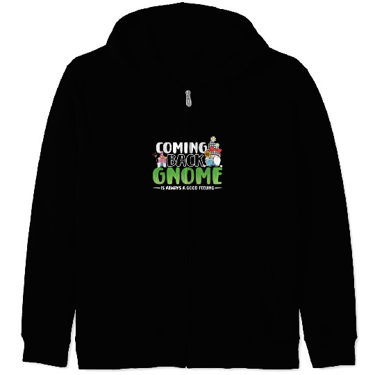 Garden Gnomes Gnome Lover Funny Gnome Gardening Zip Hoodies