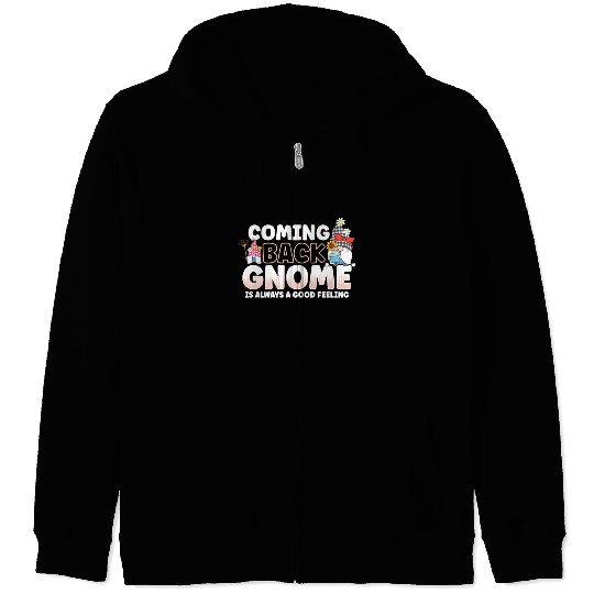 Garden Gnomes Gnome Lover Funny Gnome Gardening Zip Hoodies