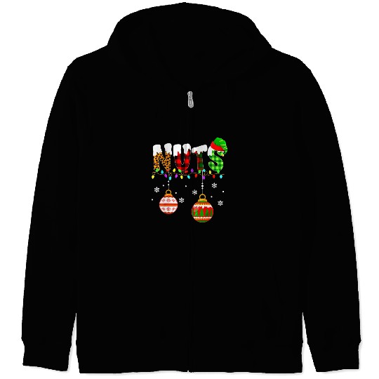 Funny Chest Nuts Couples Christmas Chestnuts Xmas Zip Hoodies