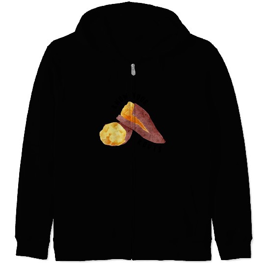 Sweet Potato - The Roots Series Zip Hoodies