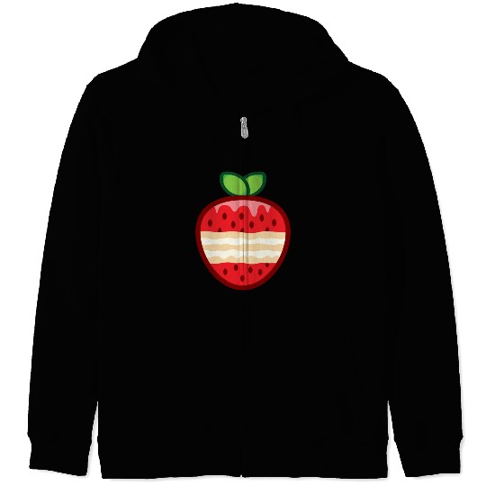 strawberry shortcake funny Zip Hoodies