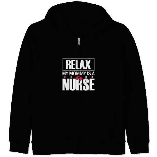 Relax Nurse Nursing Student Teacher Gift Ideas Zip Hoodies