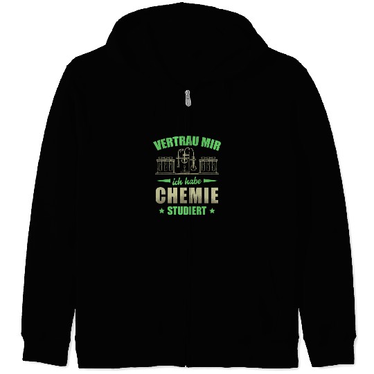 Chemistry Chemikant Chemical Laboratory Assistant Zip Hoodies