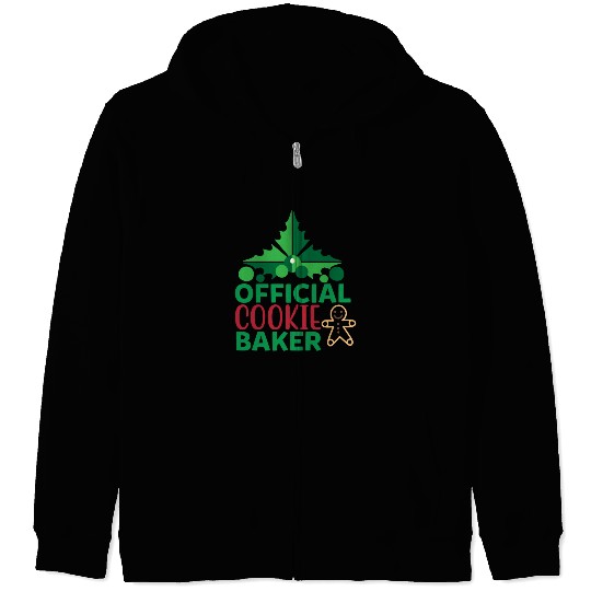 Official Cookie Baker Zip Hoodies