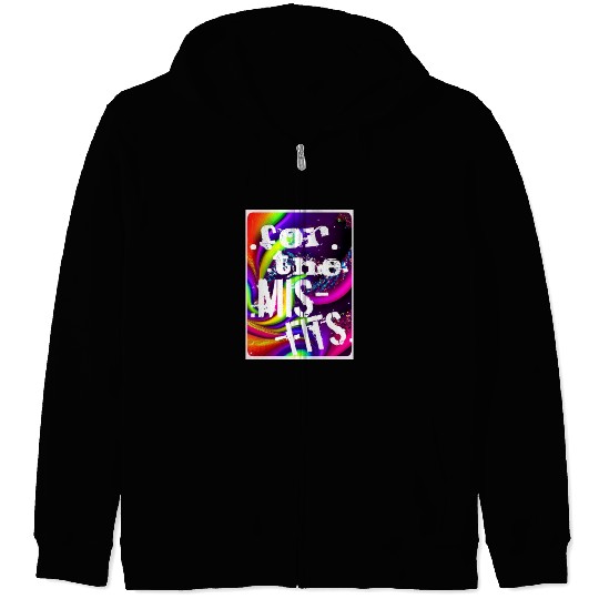 For the Misfits-2 Zip Hoodies