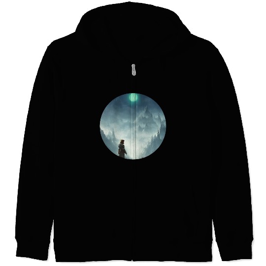 Mystical Character Art Zip Hoodies