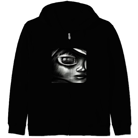 The truth is out there Look into my eyes and find Zip Hoodies