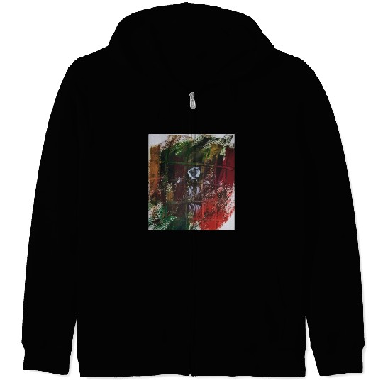 Abstract Design - Home Alone Artwork Zip Hoodies