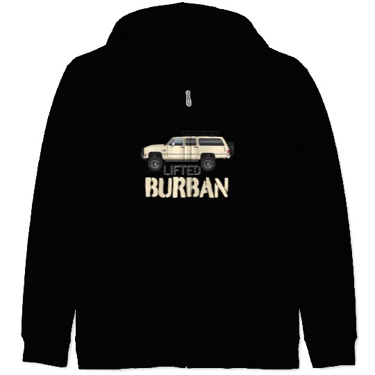 burban Santa Fe Tan Zip Hoodies