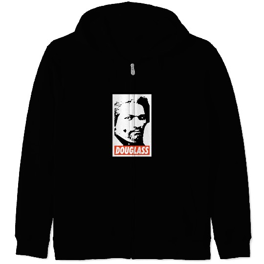 Frederick Douglass Zip Hoodies