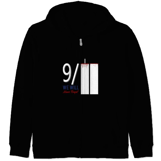 Patriot Day 9 11 Twin Towers New York USA Amerika Zip Hoodies
