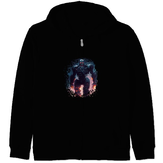 Terminator Exoskeleton Zip Hoodies