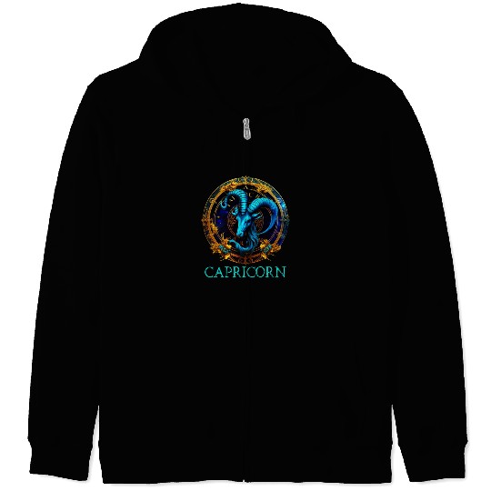 Embrace Your Capricorn Identity: Capricorn Pride Z Zip Hoodies