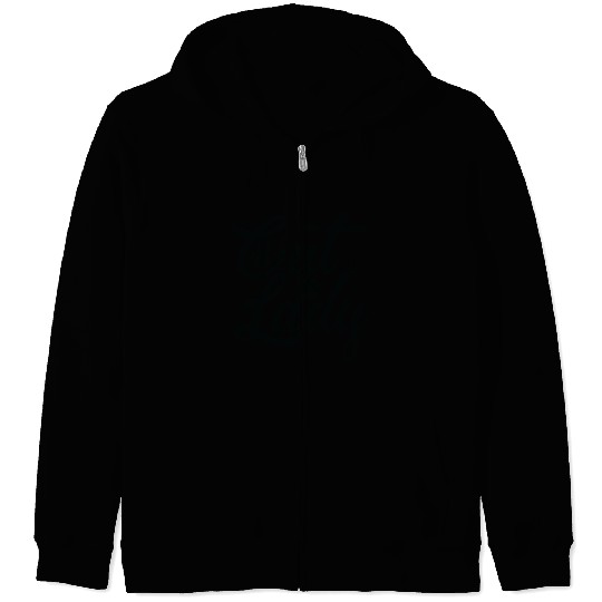 Funny design for cat lovers Zip Hoodies