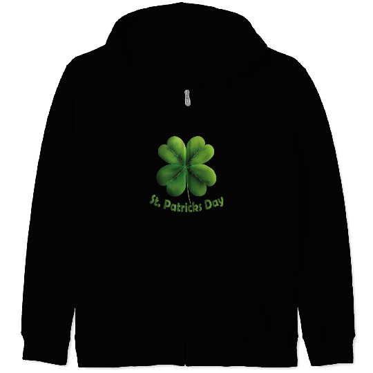 St Patricks Day, Happy Saint Patrick's Day Zip Hoodies