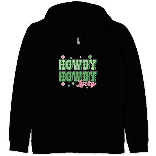 Howdy lucky Zip Hoodies