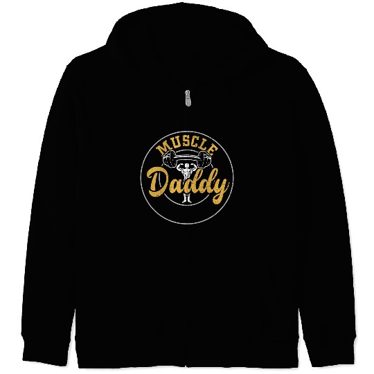 Muscle Daddy - Gym Zip Hoodies