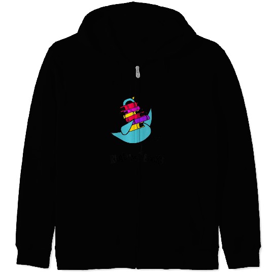 Teacher Library Read Mo Books Pigeon Reading Libra Zip Hoodies
