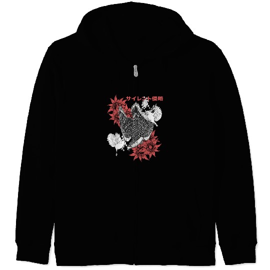Birds Of Prey Falcon Zip Hoodies