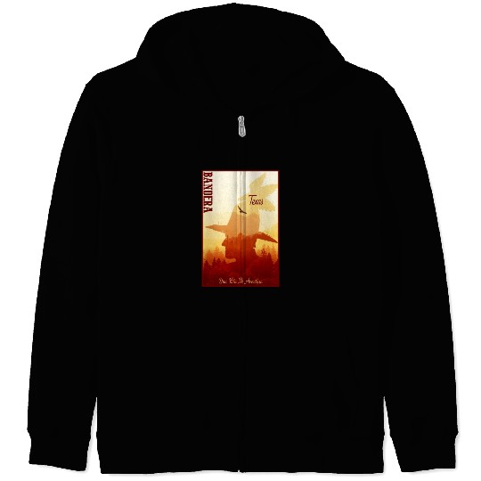Bandera Texas wild west town Zip Hoodies