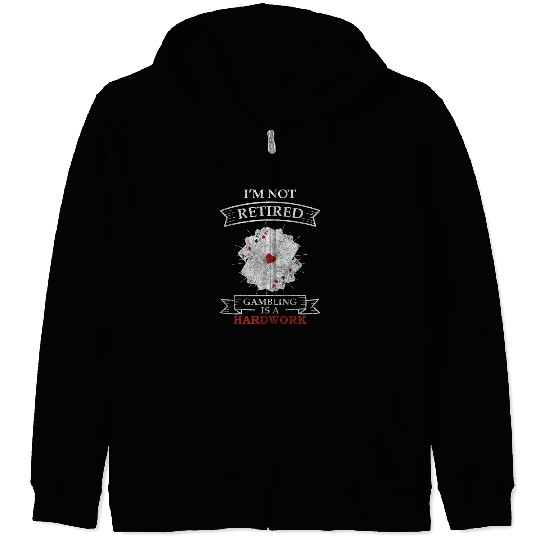 Casino Win Blackjack Game Zip Hoodies