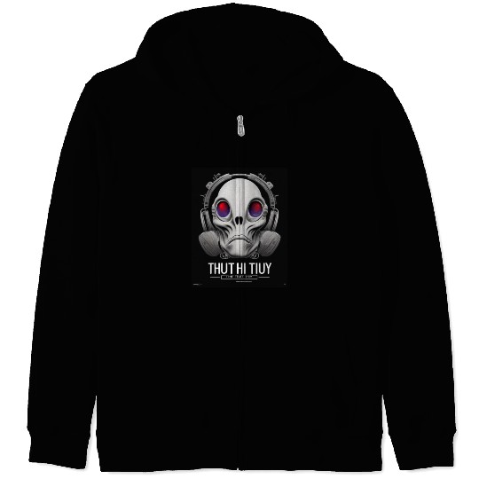 The Truth is Out There a design featuring alien Zip Hoodies