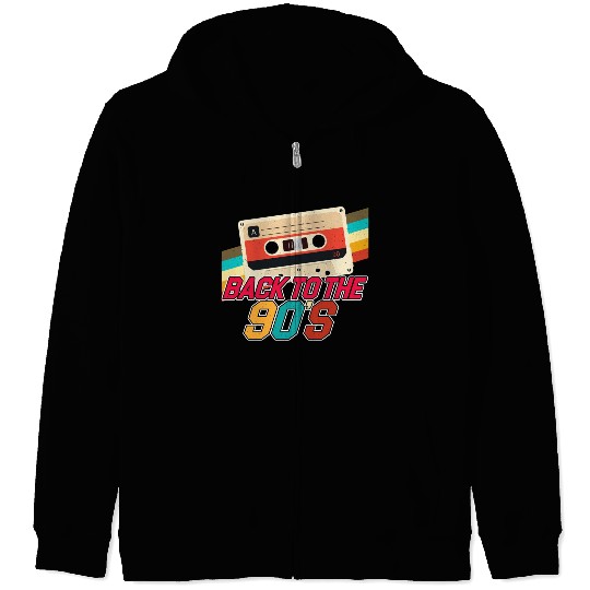 Back to the 90s - Retro Zip Hoodies