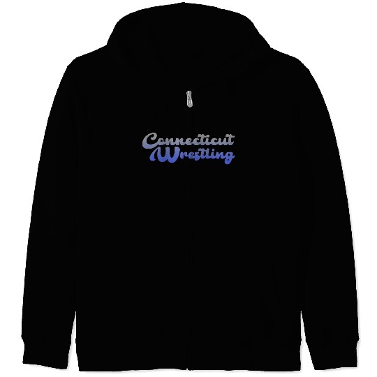 Connecticut Wrestling Zip Hoodies