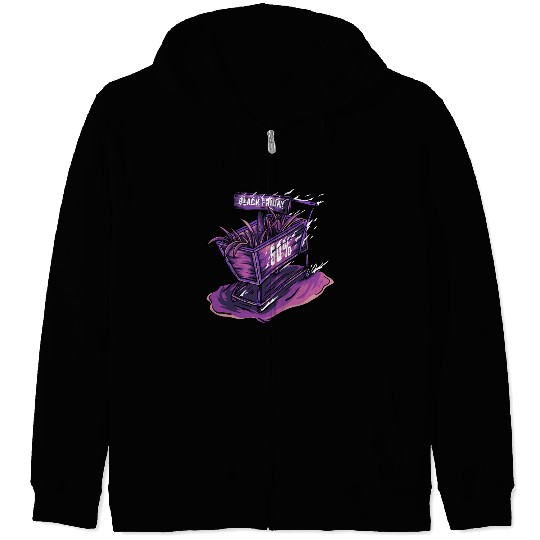 Trolley Black Friday Zip Hoodies