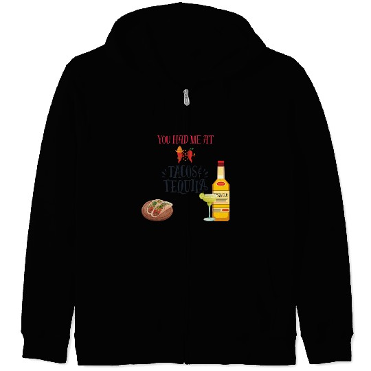 Tacos & Tequila Zip Hoodies